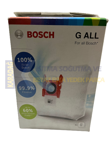 BOSCH TYPE G ALL 4 LÜ TOZ TORBASI KUTULU