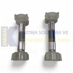 TEKLİ BULAŞIK VENTİLİ AQUASTOP ÇEVİRİCİ 8 CM ÇİFT BAŞLIKLI REKORLU HORTUM