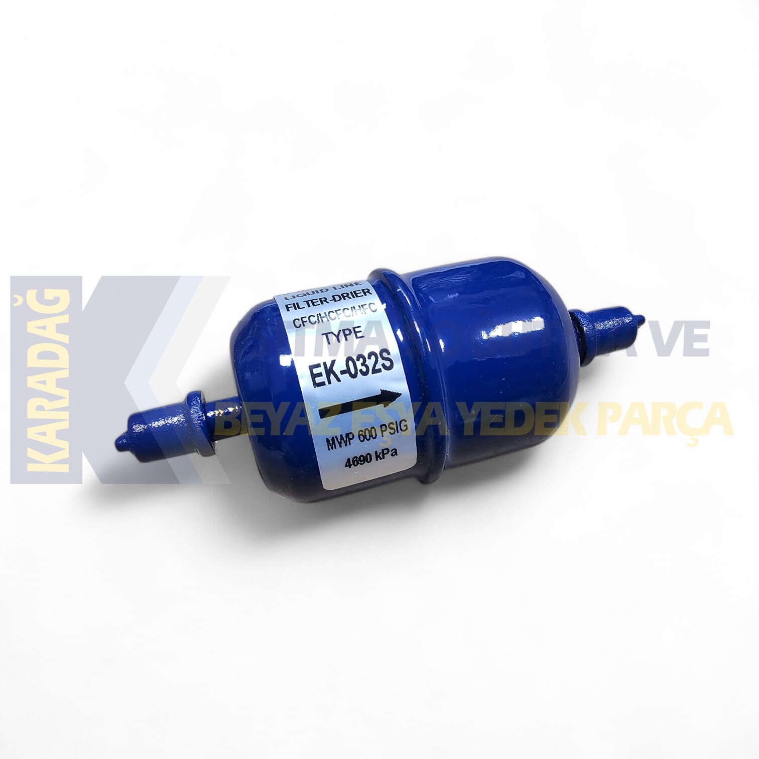 1/4 KAYNAKLI DRAYER BAKIR UÇLU (EK-032S)