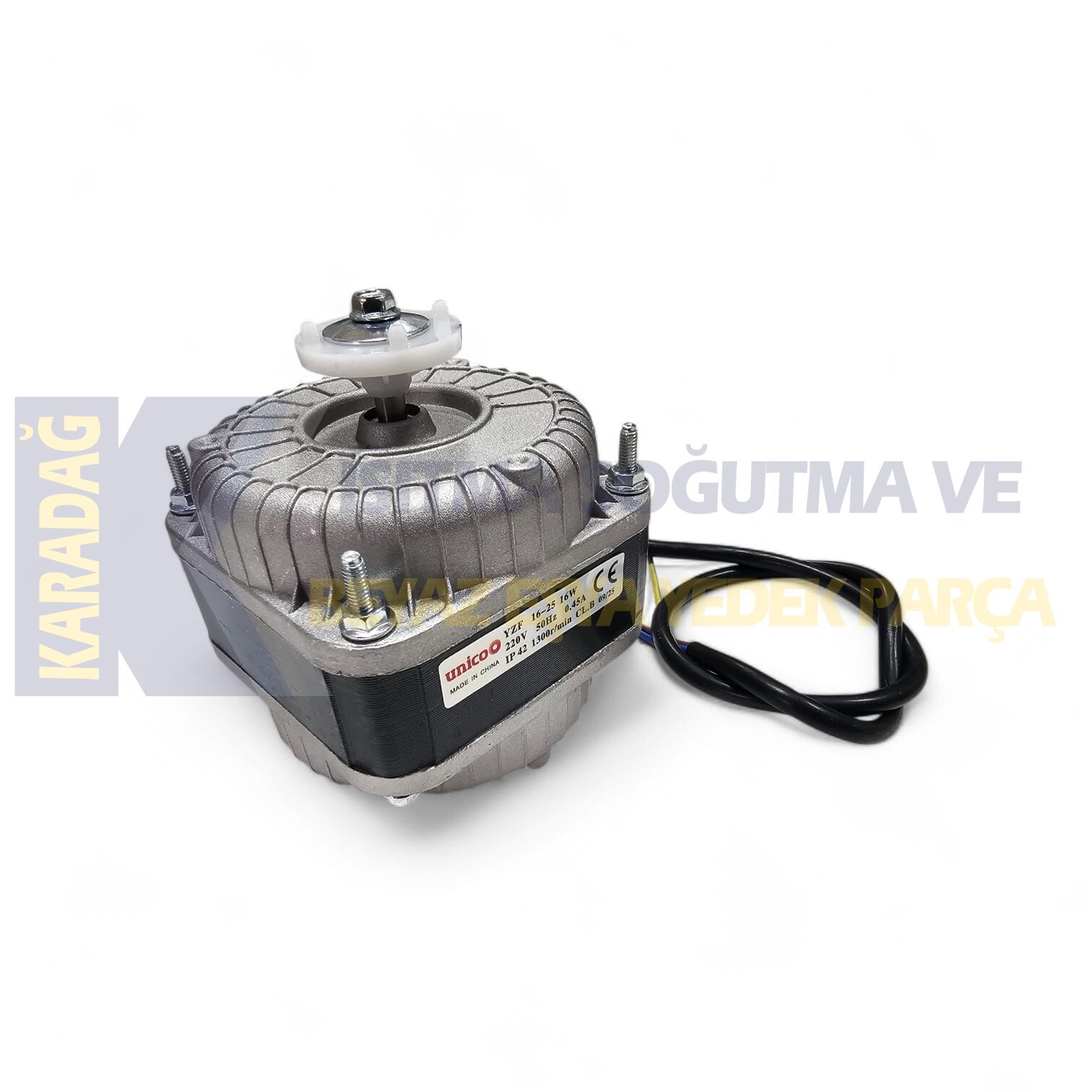 UNİCO Q FAN MOTOR 16W/60W BAKIR SARGI