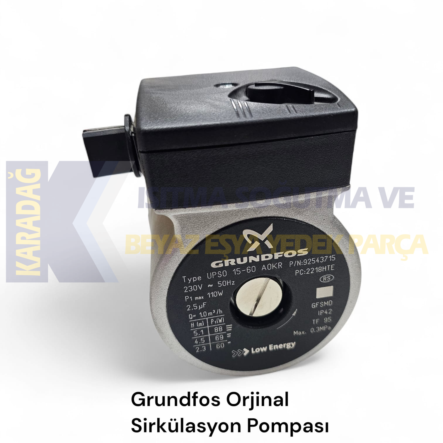 GRUNDFOS SİRKÜLASYON POMPASI ORJİNAL
