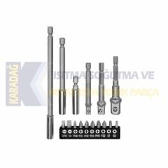 LENOX 16 PARÇA BİTS VE ADAPTÖR SETİ