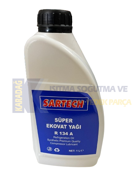 EKOVAT YAĞI R134A 1 LİTRE SARTECH