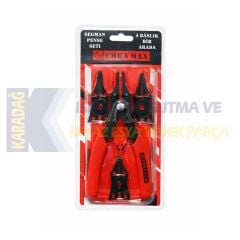 SEGMAN PENSE SETİ DEĞİŞKEN UÇ 4 BAŞLIKLI