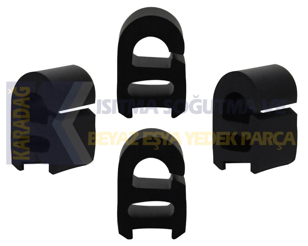 OCAK IZGARA SİLİKON LASTİK SETİ ÜNİVERSAL OVAL BÜYÜK (155247504)