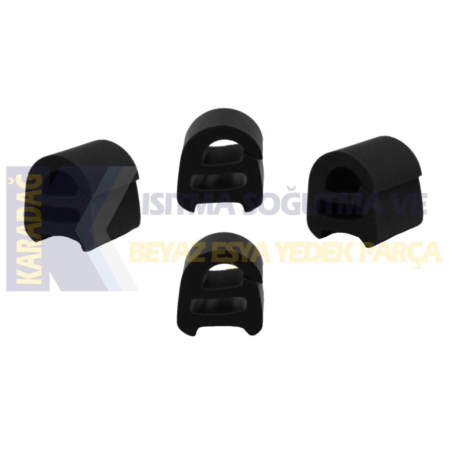 OCAK IZGARA SİLİKON LASTİK SETİ ÜNİVERSAL OVAL KÜÇÜK