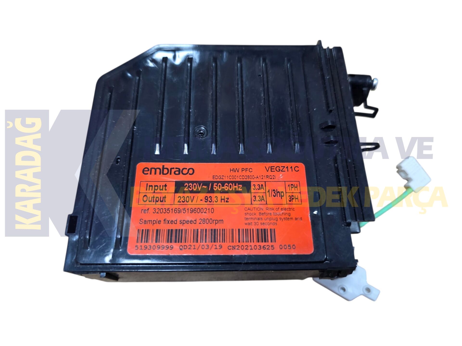 EMBRACO 3.3 AMPER İNVERTER MOTOR KARTI