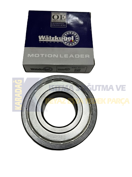 WALZKUGEL 6307 ZZ C3 DEMİR KAPAK RULMAN (ALMAN)