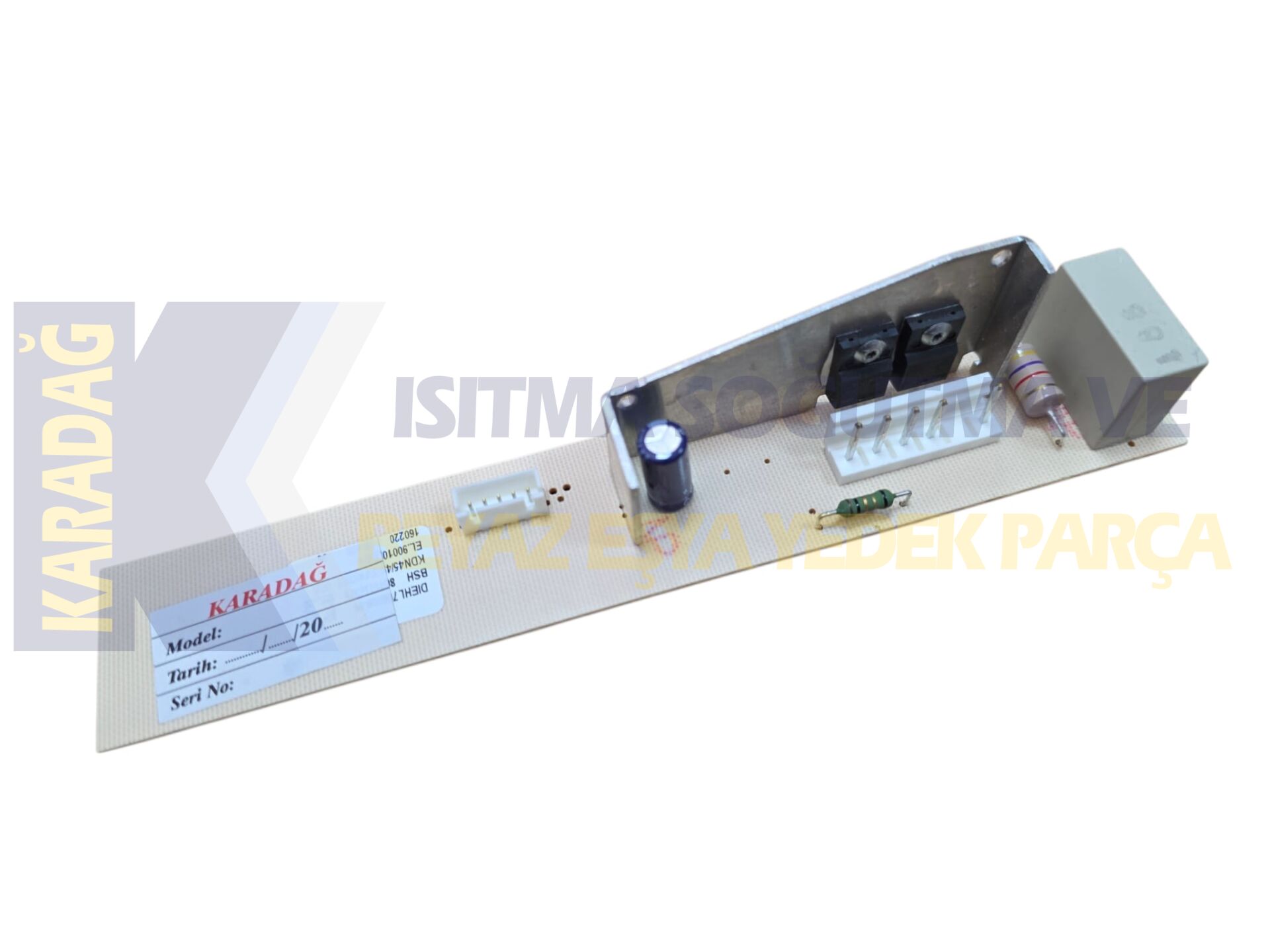 BOSCH KSU BUZDOLABI KARTI (KISA) REVİZYONLU