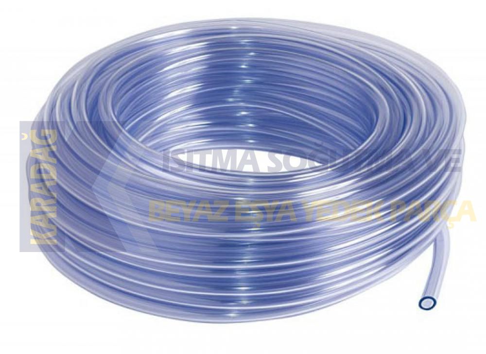 KLİMA TAHLİYE HORTUMU 6x10 ŞEFFAF (100 METRE)