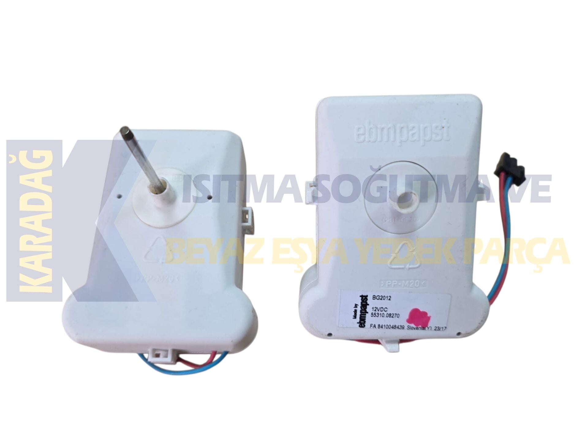 BOSCH 12 V KARTLI FAN MOTOR ORJİNAL (EBMPAST)