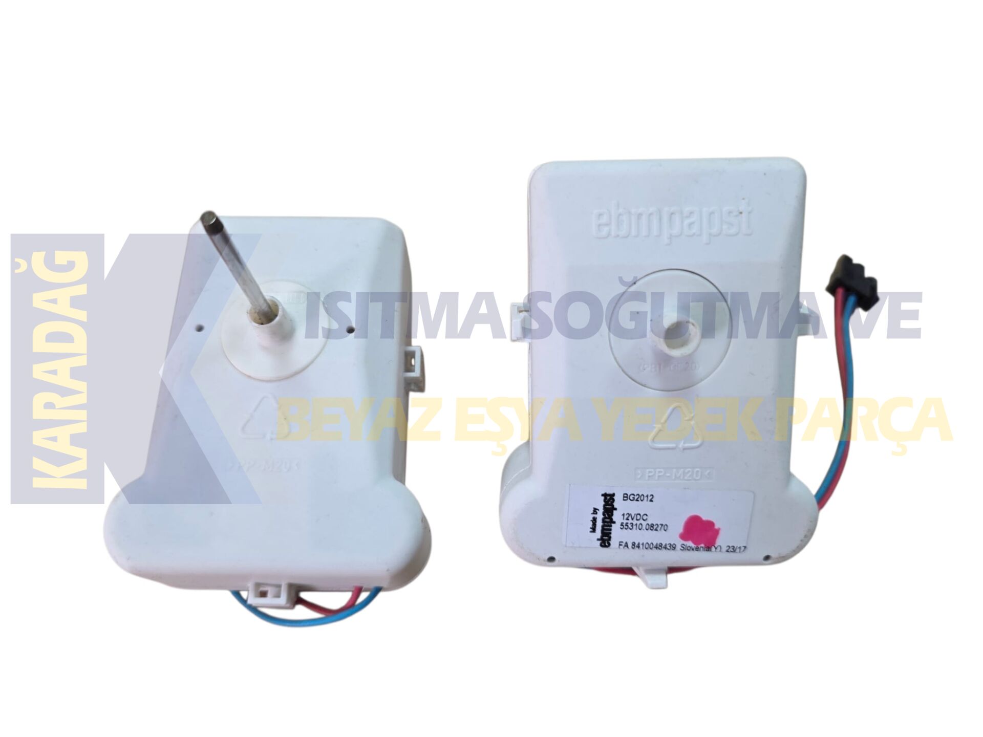 BOSCH 12 V KARTLI FAN MOTOR ORJİNAL (EBMPAST)