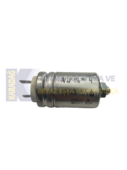 Arçelik Bulaşık Makinesi 4 mf Kondansatör Orjinal