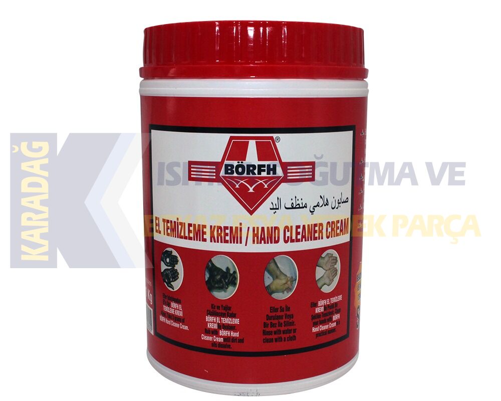 EL TEMİZLEME KREMİ BÖRFH 1 KG