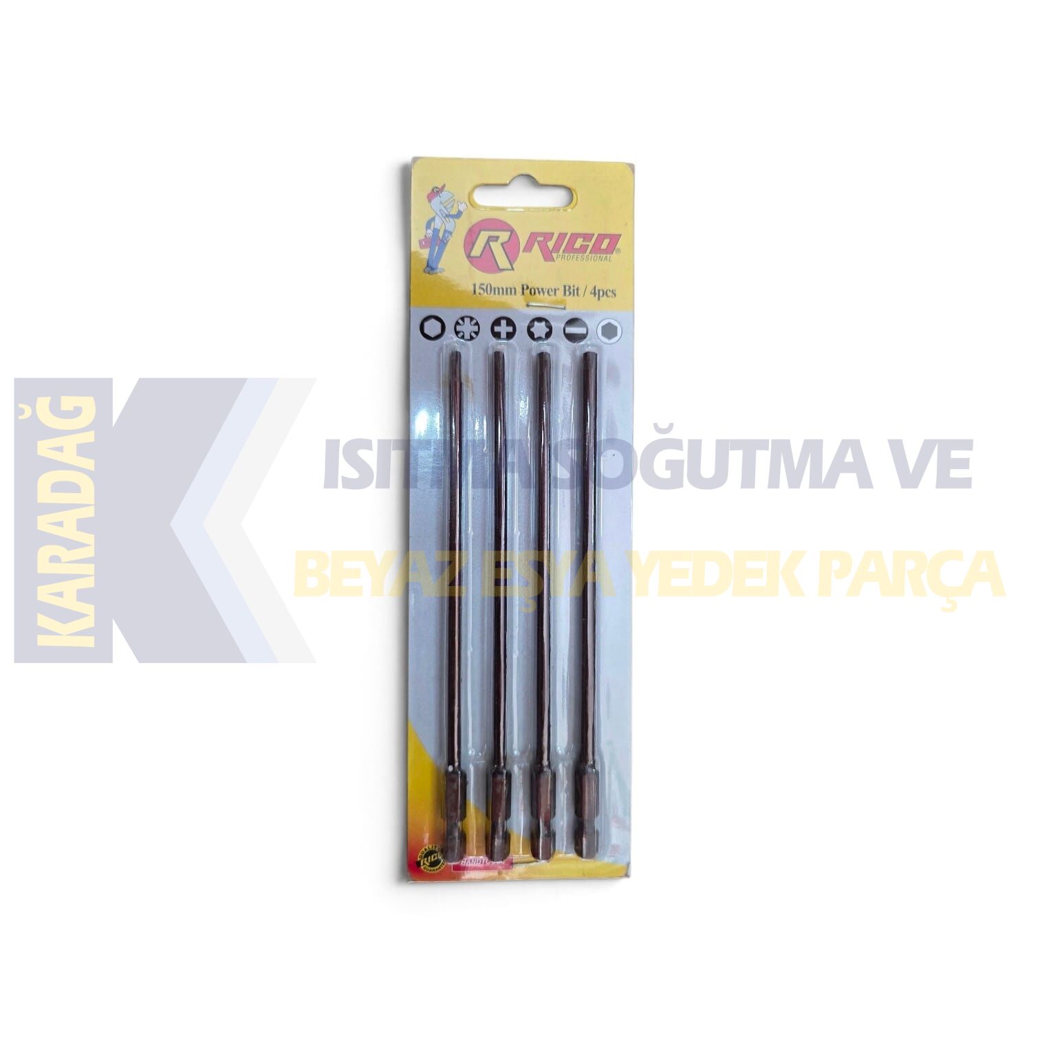 TORX BİTS SET 150MM (T10-T15-T20-T25)