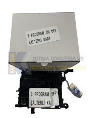 ARÇELİK BULAŞIK KART 3 PROGRAM ON - OFF ŞALTERLİ (SIFIR ÜRÜN)