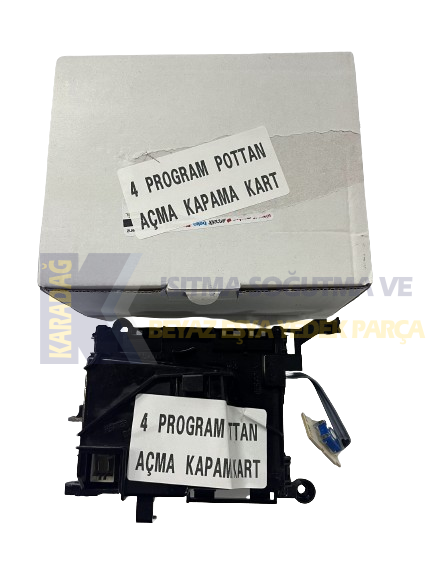 ARÇELİK BULAŞIK KART 4 PROGRAM POTTAN AÇMA KAPAMA (SIFIR ÜRÜN)