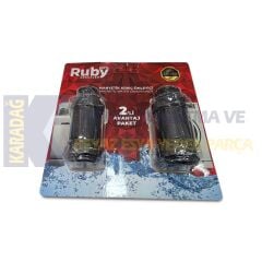 RUBY PARTS MANYETİK KİREÇ ÖNLEYİCİ ANTİKALKER CAM ELYAF 2 Lİ AVANTAJ PAKET