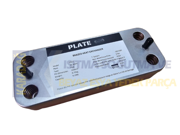ALARKO YENİ SERENA PLAKA EŞANJÖR 12 PLAKA -PLATE