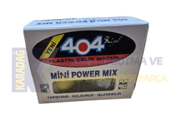 404 POWER MİX YAPIŞTIRICI 80GR PLASTİK ÇELİK MACUN
