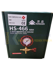 HS-466 YÜKSEK BASINÇ MANİFOLD HONGSEN (R22, 134, 410) KIRMIZI