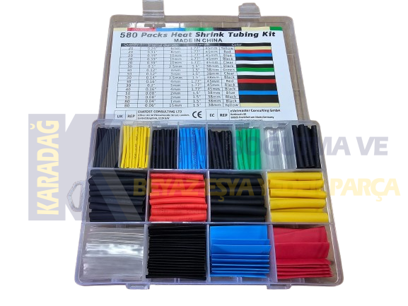 DARALAN MAKARON RENKLİ 38 - 45 MM 580 ADET SET