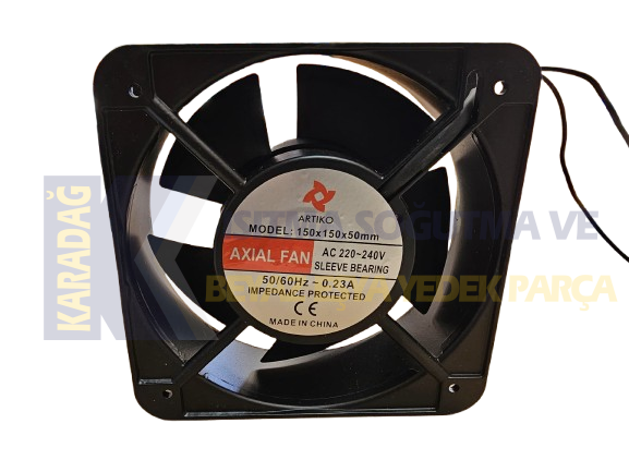 KARE FAN 150X150X50 220V 35W ARTİKO