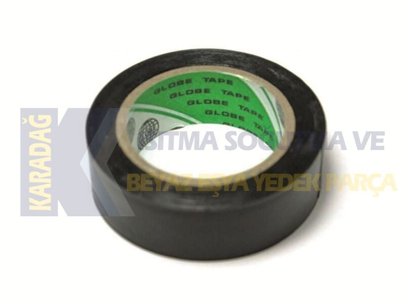 GLOBE İZOLE ELEKTRİK BANDI SİYAH 0,13*19*10