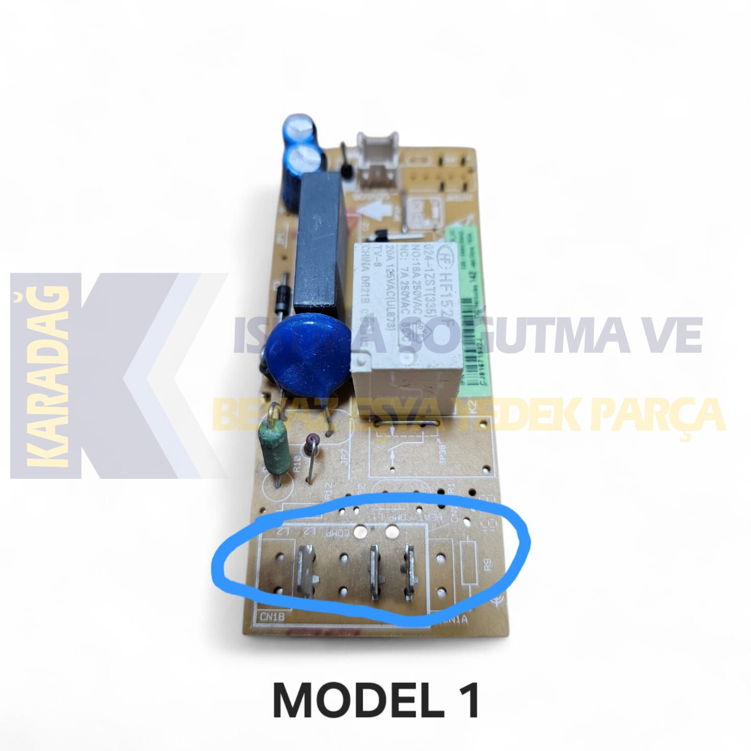 ARİSTON DERİN DONDURUCU TERMOSTAT KARTI 162003645 (MODEL1)