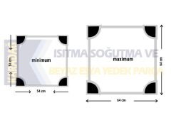 UNİVERSAL ÇAMAŞIR MAKİNESİ ÜZERİ KURUTMA MAKİNESİ MONTAJ KİTİ